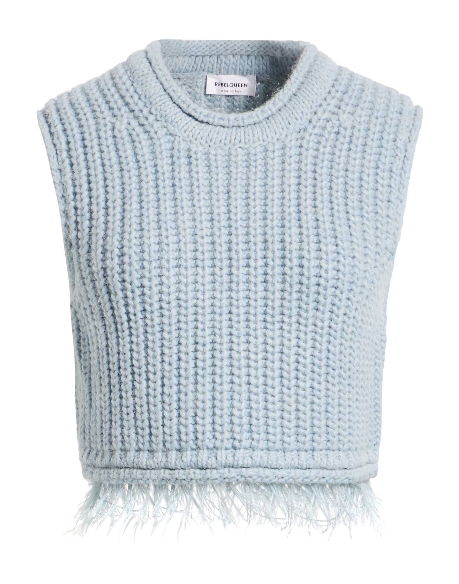 REBEL QUEEN by LIU •JO Pullover Damen Himmelblau von REBEL QUEEN by LIU •JO