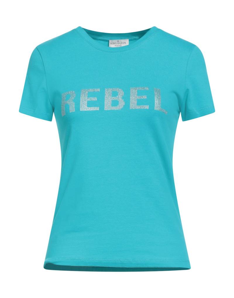 REBEL QUEEN by LIU •JO T-shirts Damen Tūrkis von REBEL QUEEN by LIU •JO
