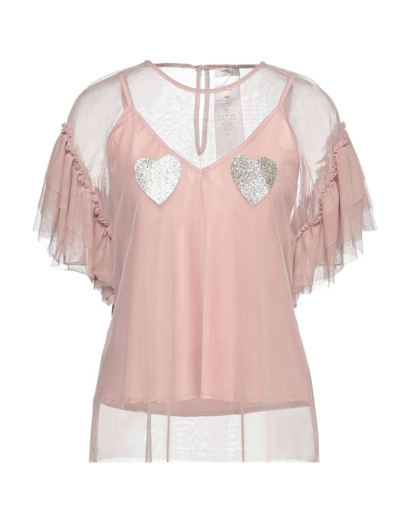 REBEL QUEEN by LIU •JO Top Damen Hellrosa von REBEL QUEEN by LIU •JO