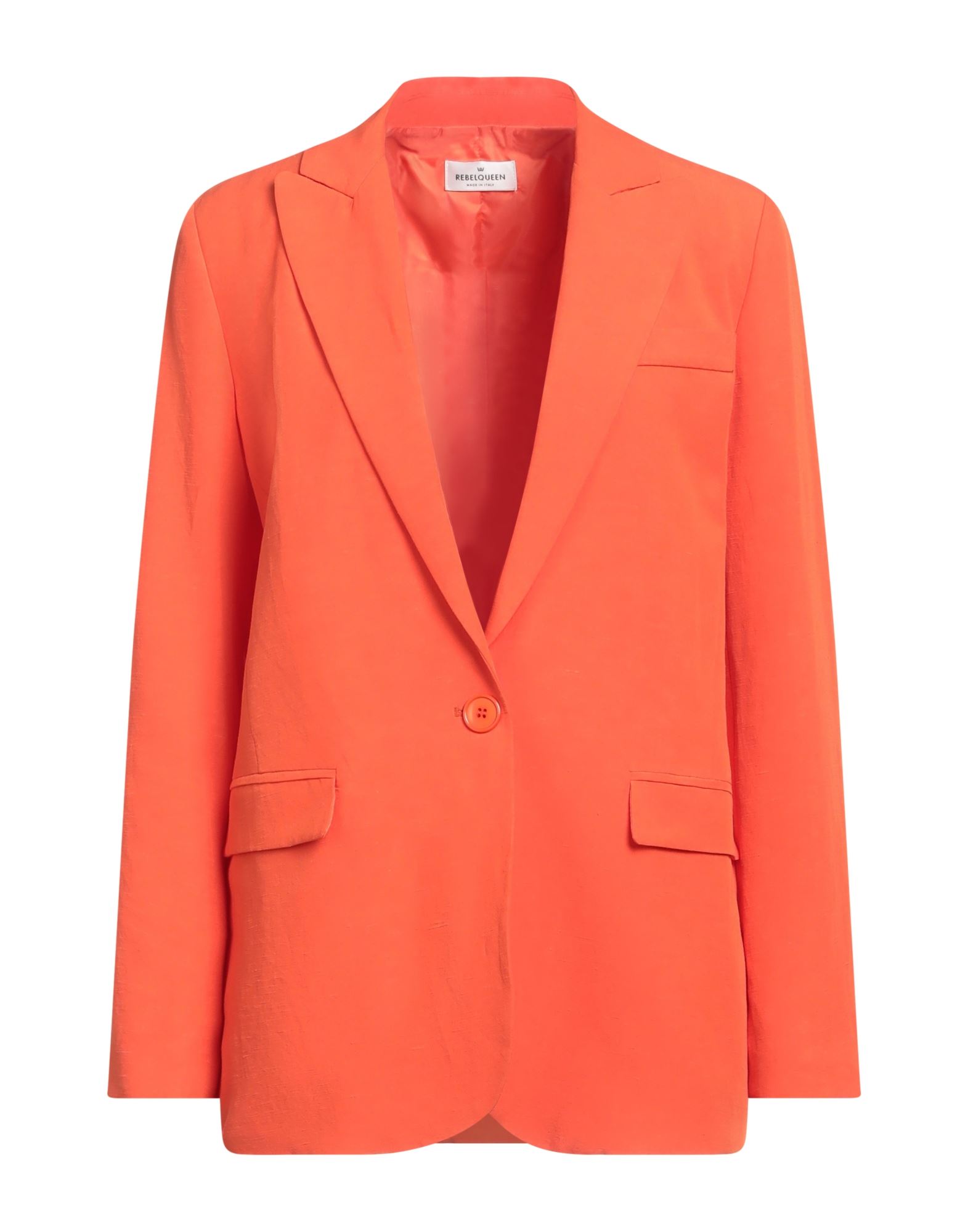 REBEL QUEEN Blazer Damen Orange von REBEL QUEEN