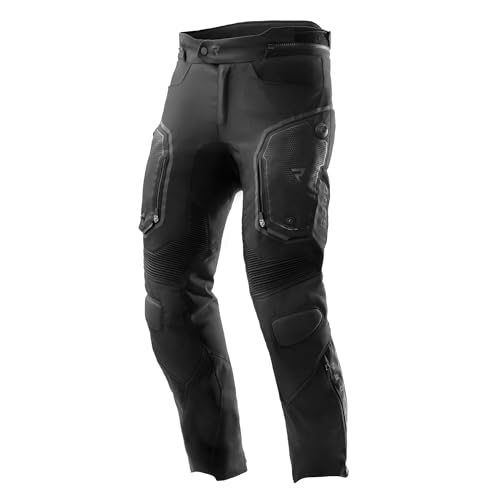 REBELHORN Borg II Motorradhose Herren | Textil | Knie und Hüftprotektoren Stufe 2 | HydraShield PRO In&Out Membran | Belüftungspaneele | Abnehmbare Thermofutter von REBELHORN
