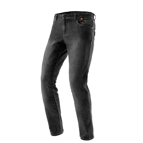 REBELHORN Bronco Motorradjeans Herren | Armalith Denim | RE ZRO Stufe 2 Knie, Hüft und Steißbein Protektoren | Regular Fit von REBELHORN