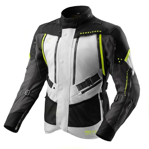 REBELHORN Hardy 3.0 Motorradjacke Herren | Textil | Ellbogen, Schulter und Rückenprotektor Stufe 2 | HydraShield PRO In&Out Membran | Belüftungspaneele | Isolierweste von REBELHORN