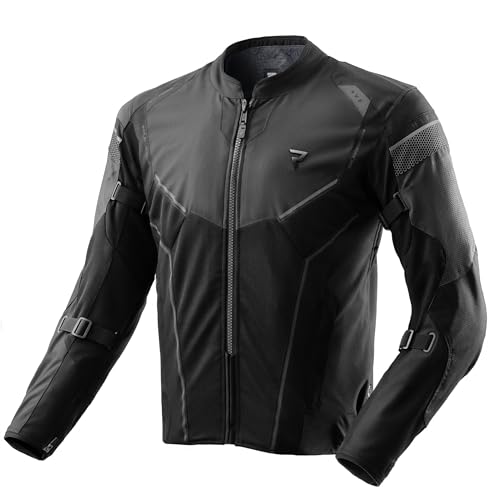 REBELHORN Hiflow V Motorradjacke Herren | Textil | Ellbogen, Schulter und Rückenprotektor Stufe 2 | HydraShield PRO In&Out Membran | Belüftungspaneele | Abnehmbare Isolierweste REBELHORN Hiflow V Motorradjacke Herren | Textil | Ellbogen, Schulter und Rückenprotektor Stufe 2 | HydraShield PRO In&Out Membran | Belüftungspaneele | Abnehmbare Isolierweste von REBELHORN