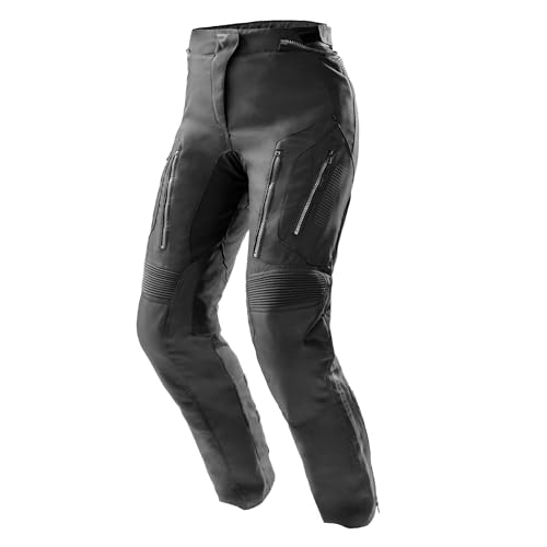 REBELHORN Hiker IV Motorradhose Damen | Textil | Knie und Hüftprotektoren Stufe 2 | HydraShield Membran | Große Belüftungskanäle von REBELHORN