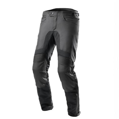 REBELHORN Jax Motorradhose Herren | Textil | Knie und Hüftprotektoren Stufe 2 | Abnehmbar Humax Membran | Große Mesh Belüftungspaneele von REBELHORN