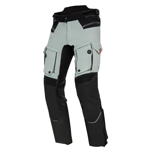 REBELHORN Range Motorradhose Herren | Textil | Sympatex Membran | Knie und Hüftprotektoren Stufe 2 | Belüftungspaneele mit Fidlock | 3 Schichten von REBELHORN