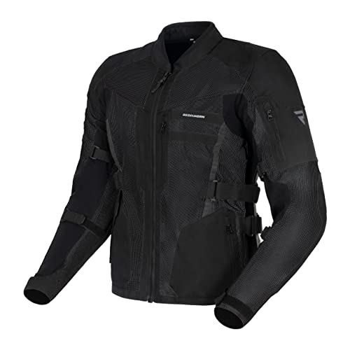 REBELHORN Scandal II Motorradjacke Herren | Textile | Ellbogen und Schulterprotektoren | Große Mesh-Einsätze | Doppel und Dreifachnähte | Reflektierende Elemente REBELHORN Scandal II Motorradjacke Herren | Textile | Ellbogen und Schulterprotektoren | Große Mesh-Einsätze | Doppel und Dreifachnähte | Reflektierende Elemente von REBELHORN