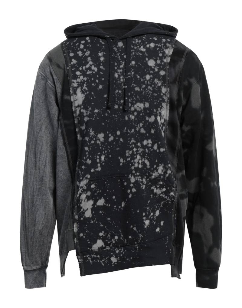 REBUILD by NEEDLES Sweatshirt Herren Braungrau von REBUILD by NEEDLES