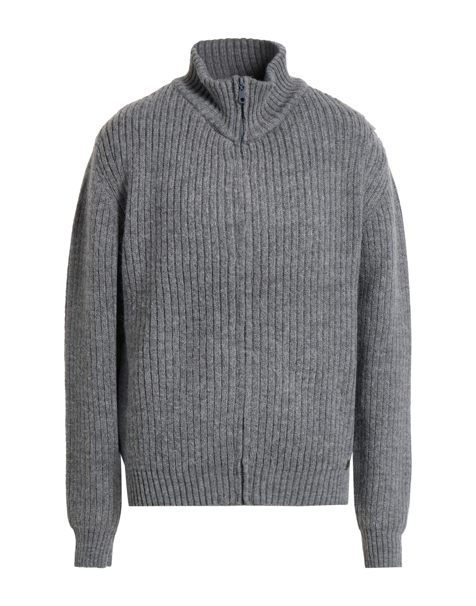 RECYCLED ART WORLD Strickjacke Herren Grau von RECYCLED ART WORLD