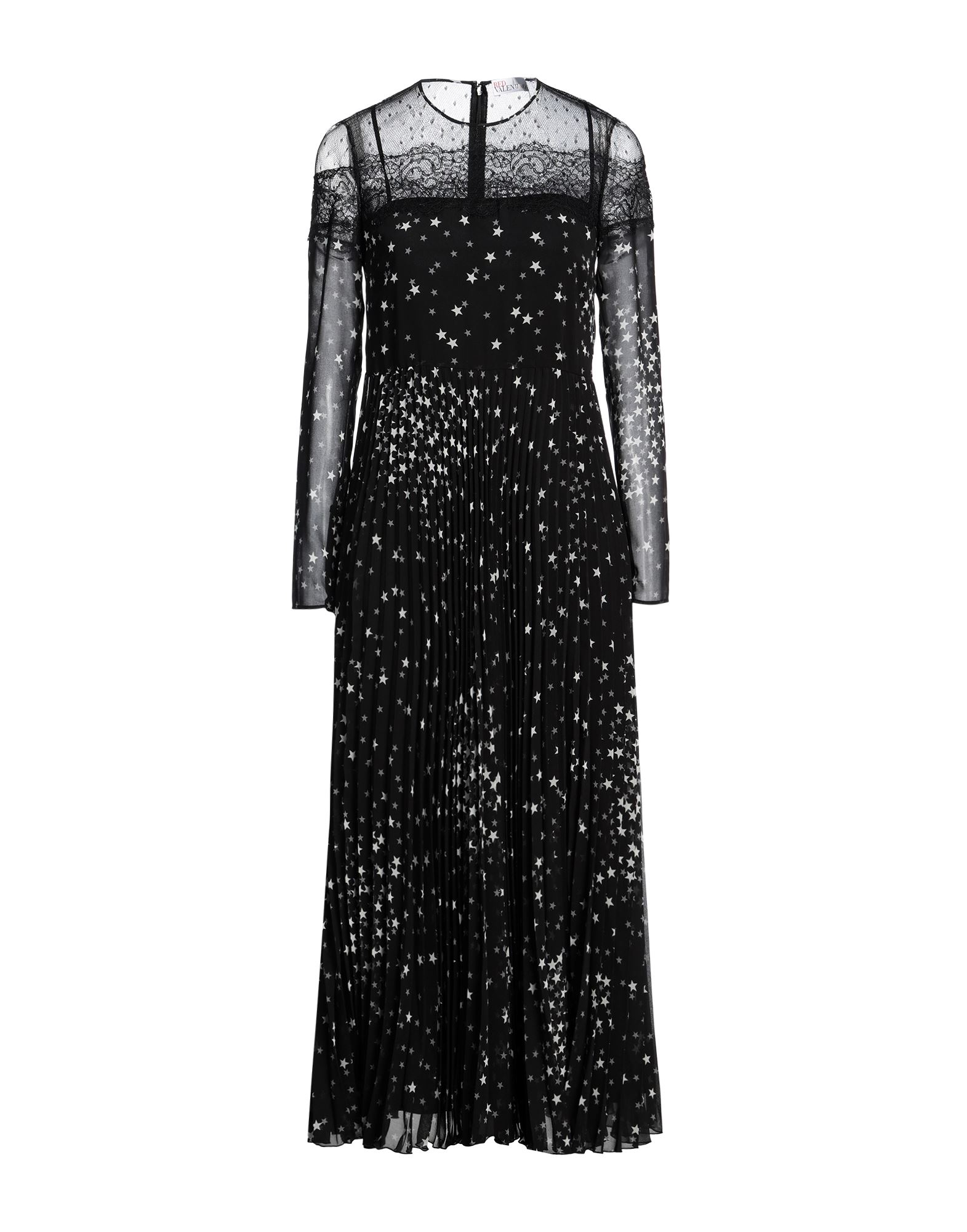 RED Valentino Midi-kleid Damen Schwarz von RED Valentino