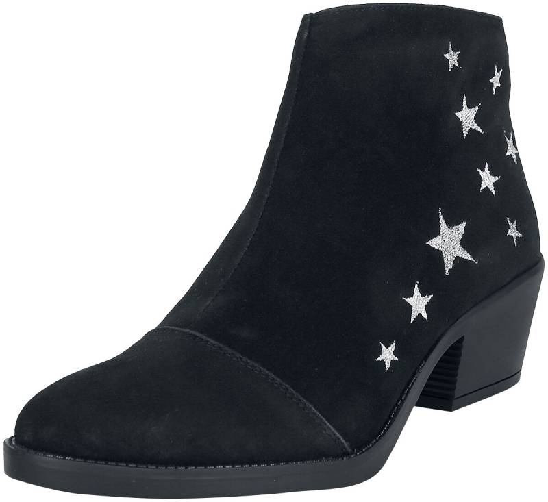 Boot für Damen  schwarz "Suede Boots with Stars" von RED by EMP von RED by EMP