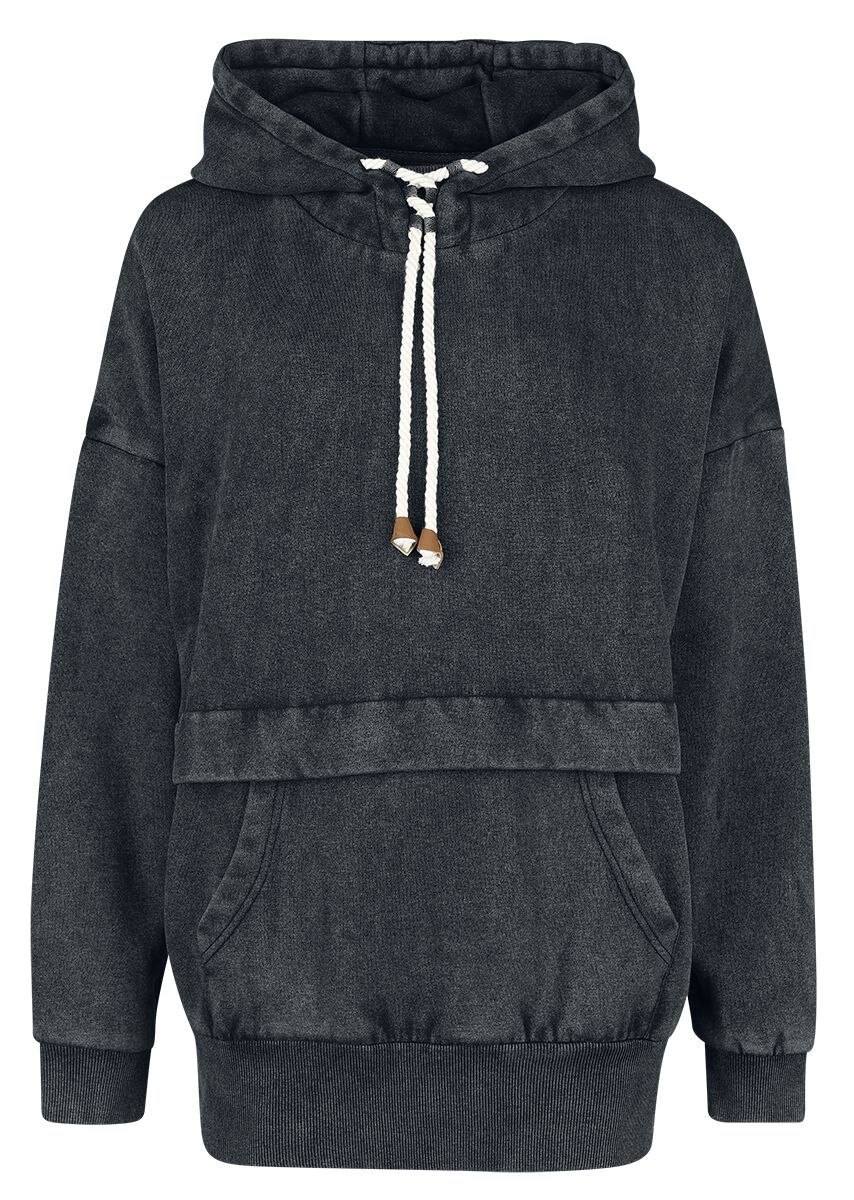 Kapuzenpullover für Damen dunkelgrau "Hoody" von RED by EMP Kapuzenpullover für Damen dunkelgrau "Hoody" von RED by EMP von RED by EMP