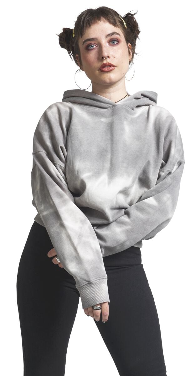 Kapuzenpullover für Damen  grau "Kapuzenpullover als heat reactive fabric" von RED by EMP von RED by EMP