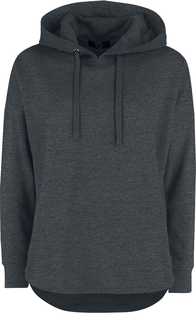 Kapuzenpullover für Damen  grau meliert "Oversized Terry Hoodie" von RED by EMP von RED by EMP