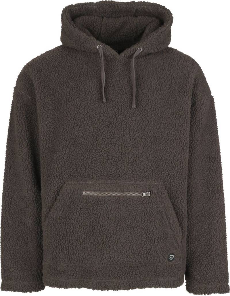 Kapuzenpullover für Männer  oliv "Teddy Fur Hoody" von RED by EMP von RED by EMP