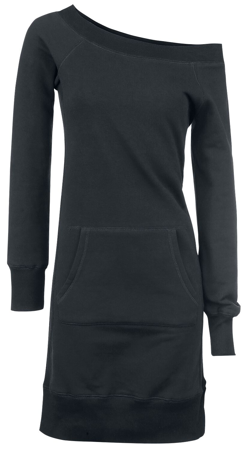 Kurzes Kleid für Damen  schwarz "Long Wideneck Sweater" von RED by EMP von RED by EMP