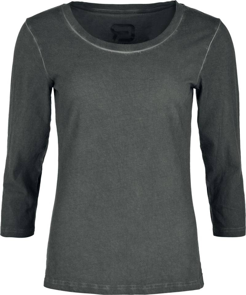 Langarmshirt für Damen  grau "Basic 3/4 Sleeve" von RED by EMP von RED by EMP