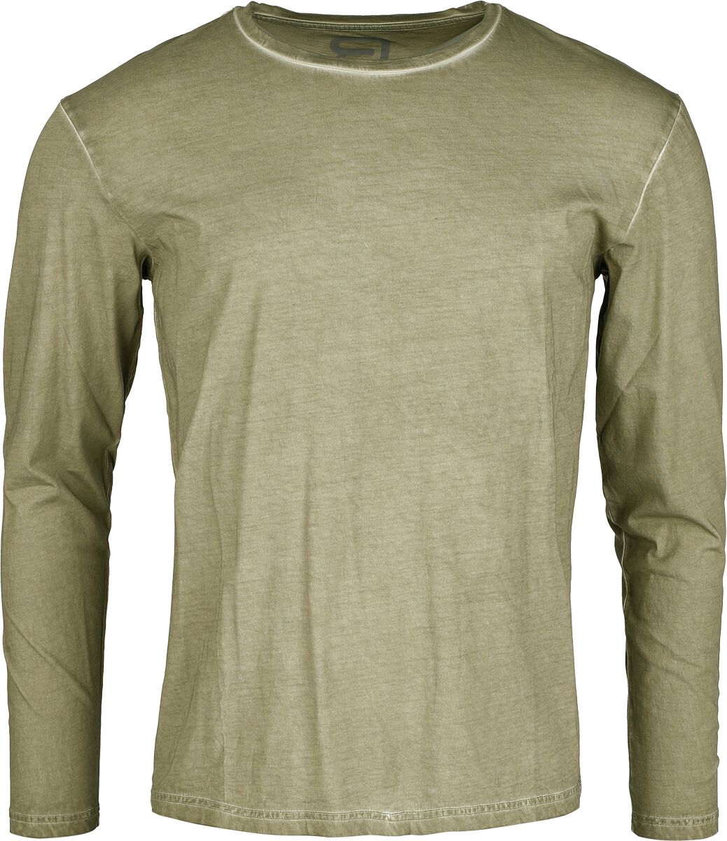 Langarmshirt für Männer oliv "RED by EMP" von RED by EMP Langarmshirt für Männer oliv "RED by EMP" von RED by EMP von RED by EMP