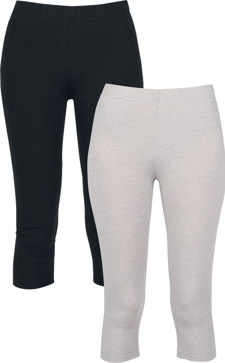 Leggings für Damen  schwarz/dunkelgrau "RED by EMP" von RED by EMP von RED by EMP