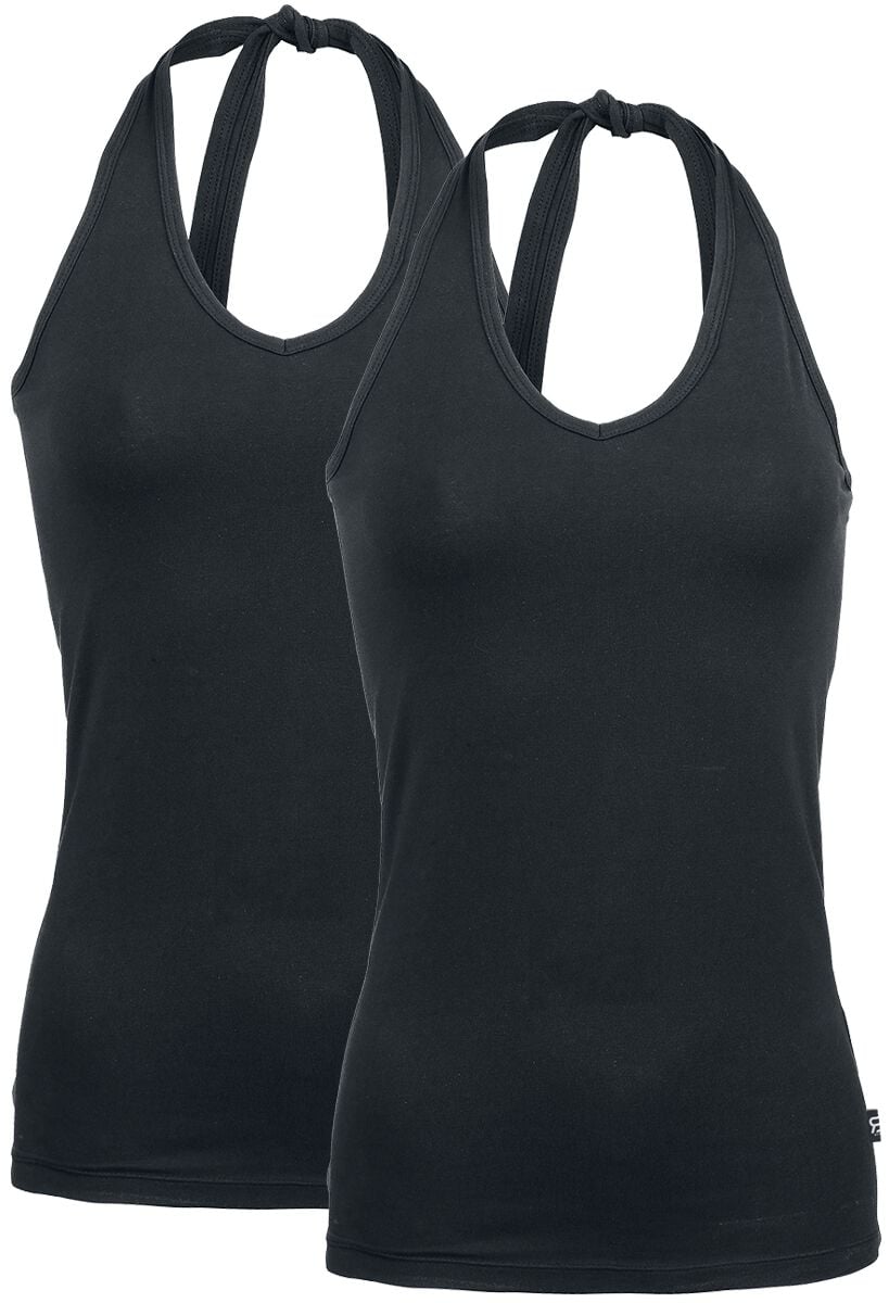 Neckholder für Damen schwarz "Doppelpack Neckholder-Tops" von RED by EMP Neckholder für Damen schwarz "Doppelpack Neckholder-Tops" von RED by EMP von RED by EMP