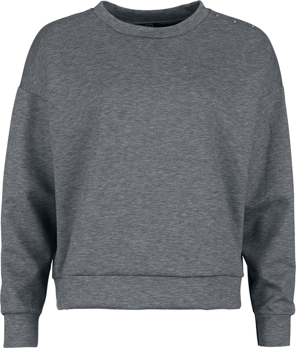 RED by EMP Basic Langarmshirt Langarmshirt grau in L von RED by EMP