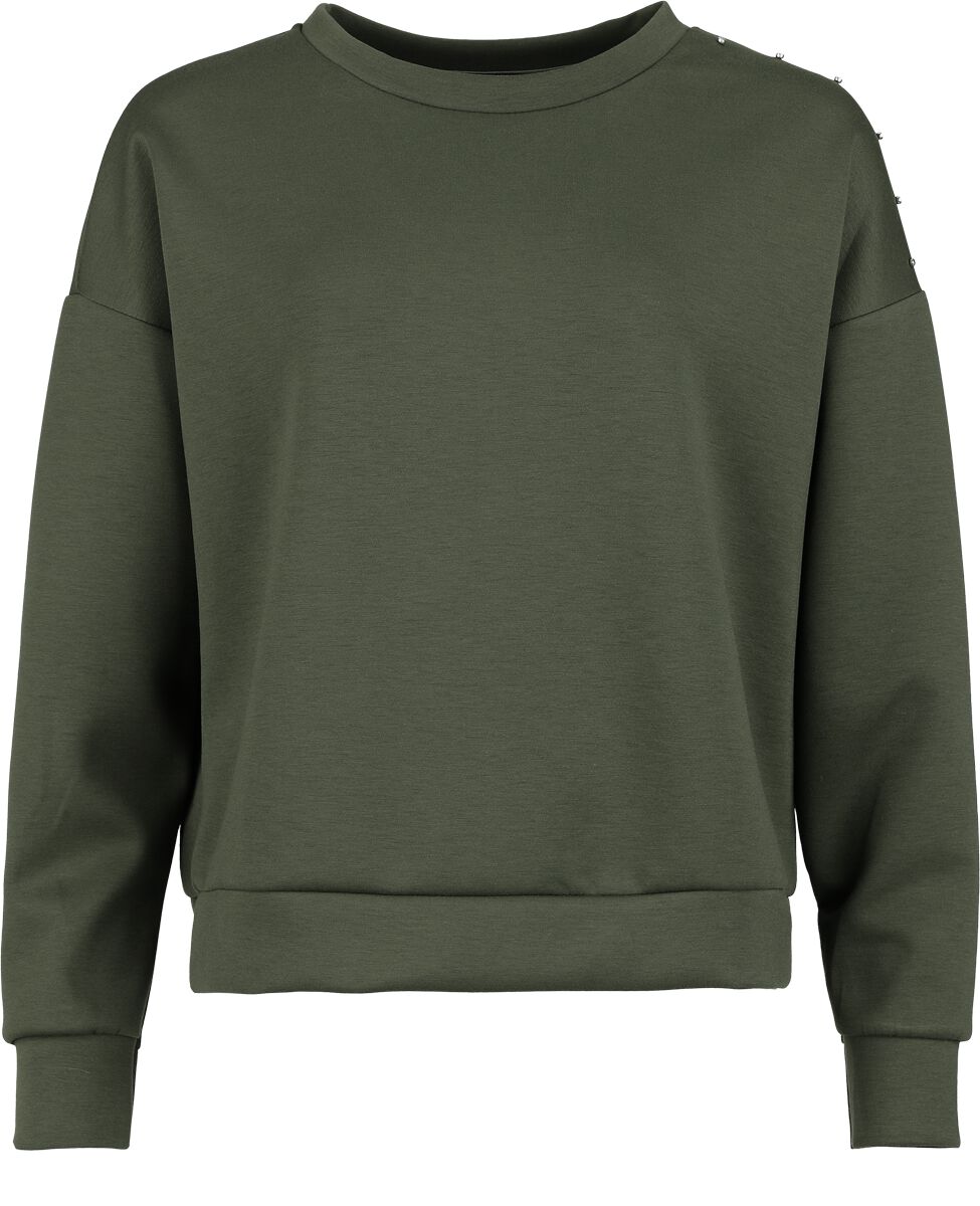 RED by EMP Basic Langarmshirt Langarmshirt khaki in S von RED by EMP