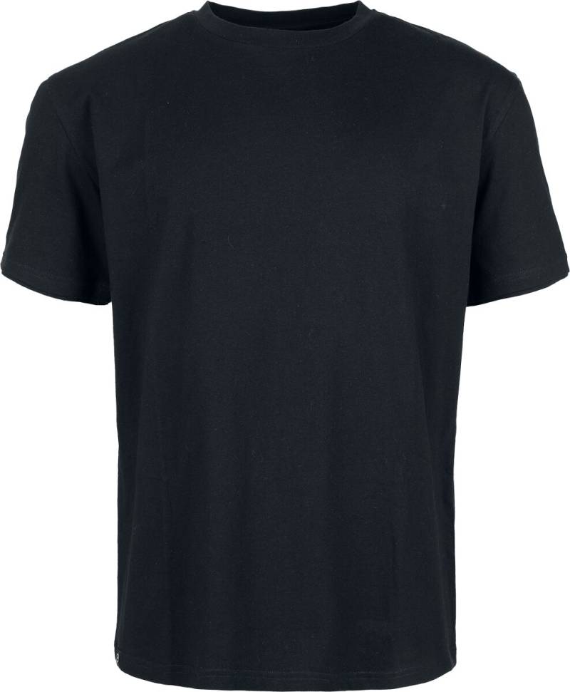 RED by EMP Basic T-Shirt T-Shirt schwarz in S von RED by EMP