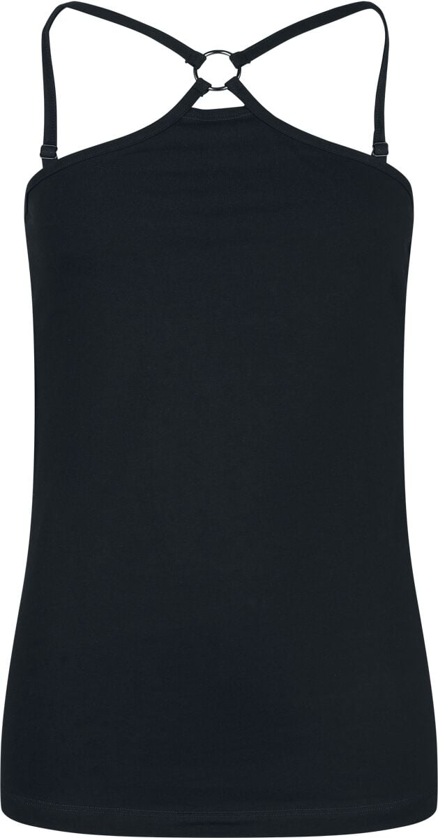 RED by EMP Basic Tank-Top Top schwarz in M von RED by EMP