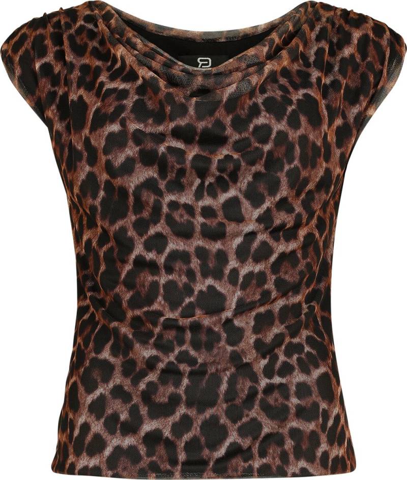 RED by EMP Basic Leo Top Top multicolor in S von RED by EMP