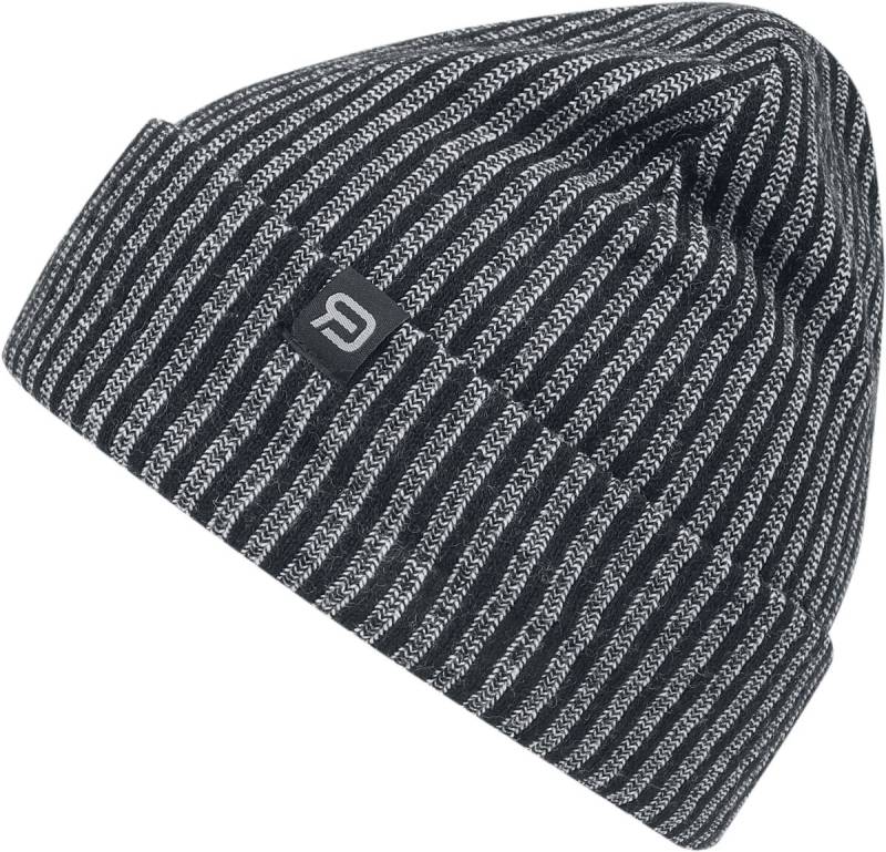 RED by EMP Beanie schwarz/weiß Mütze schwarz weiß von RED by EMP