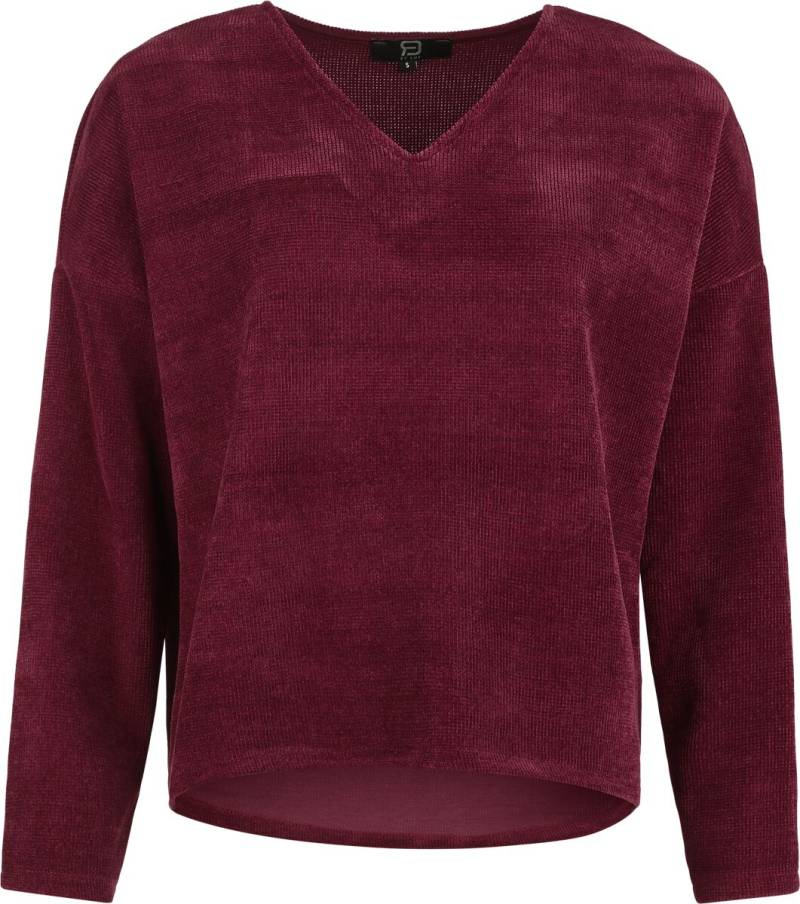 RED by EMP Cosy Cord Langarmshirt rot in XL von RED by EMP