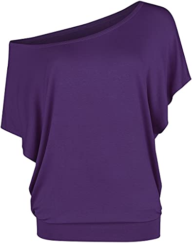 RED by EMP Damen Can You Read My Mind Purple 3XL von RED by EMP