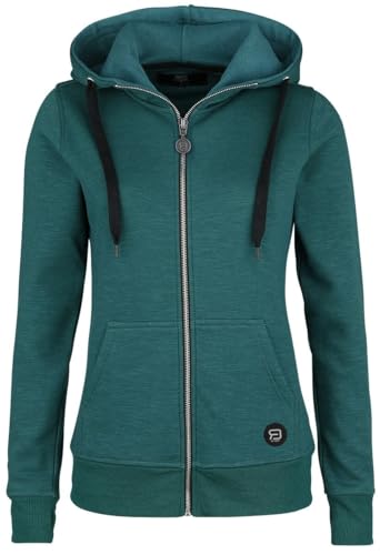 RED by EMP Damen Petrol-farbende Kapuzenjacke M von RED by EMP
