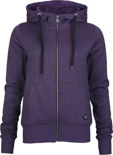 RED by EMP Damen lilane Kapuzenjacke mit Rippbündchen L von RED by EMP