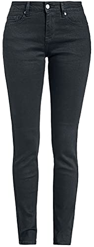 RED by EMP Damen Schwarze Skinny Jeans W28L34 von RED by EMP