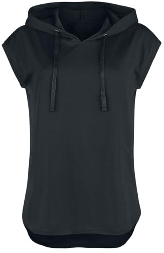 RED by EMP Damen Sleeveless Hoodie schwarz 3XL von RED by EMP