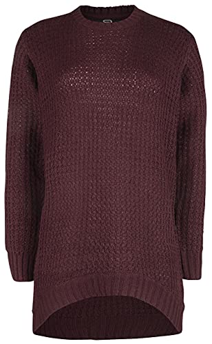 RED by EMP Damen dunkelroter Strickpullover L von RED by EMP