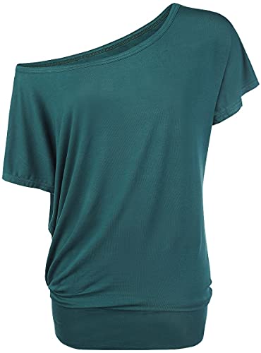 RED by EMP Damen grünes Basic Langarmshirt XS von RED by EMP