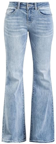 RED by EMP Damen hellblaue Jeans mit Schlag W30L32 von RED by EMP