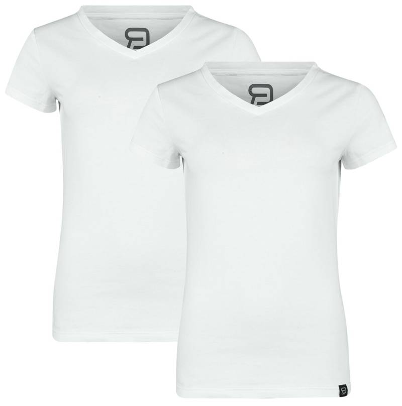 RED by EMP Double Pack T-Shirts T-Shirt weiß in L von RED by EMP