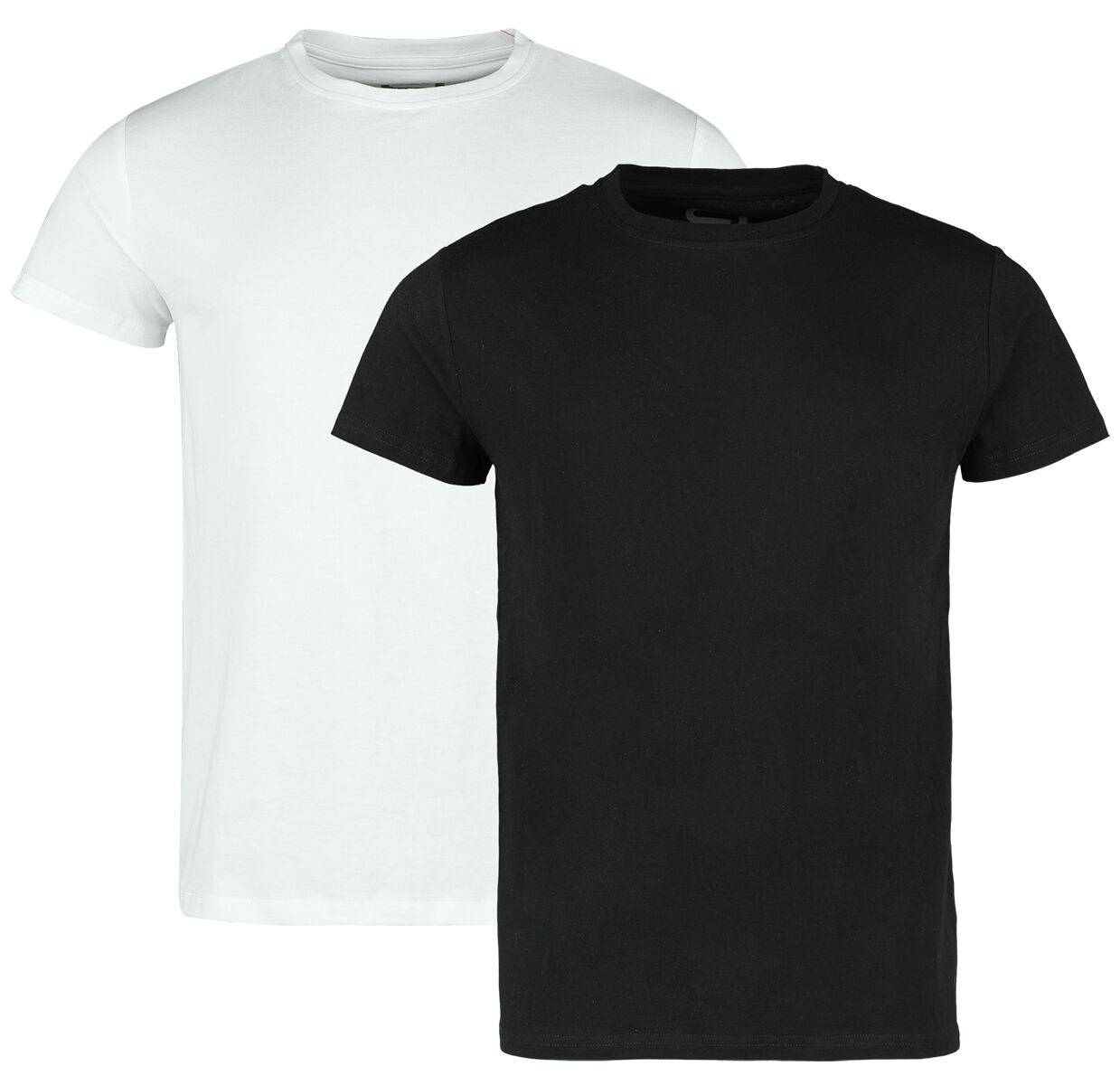 RED by EMP Double Pack T-Shirts T-Shirt weiß schwarz in L von RED by EMP