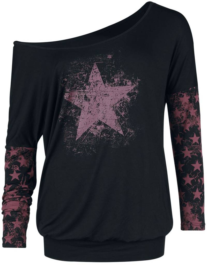 RED by EMP Fast And Loose Langarmshirt schwarz in L von RED by EMP