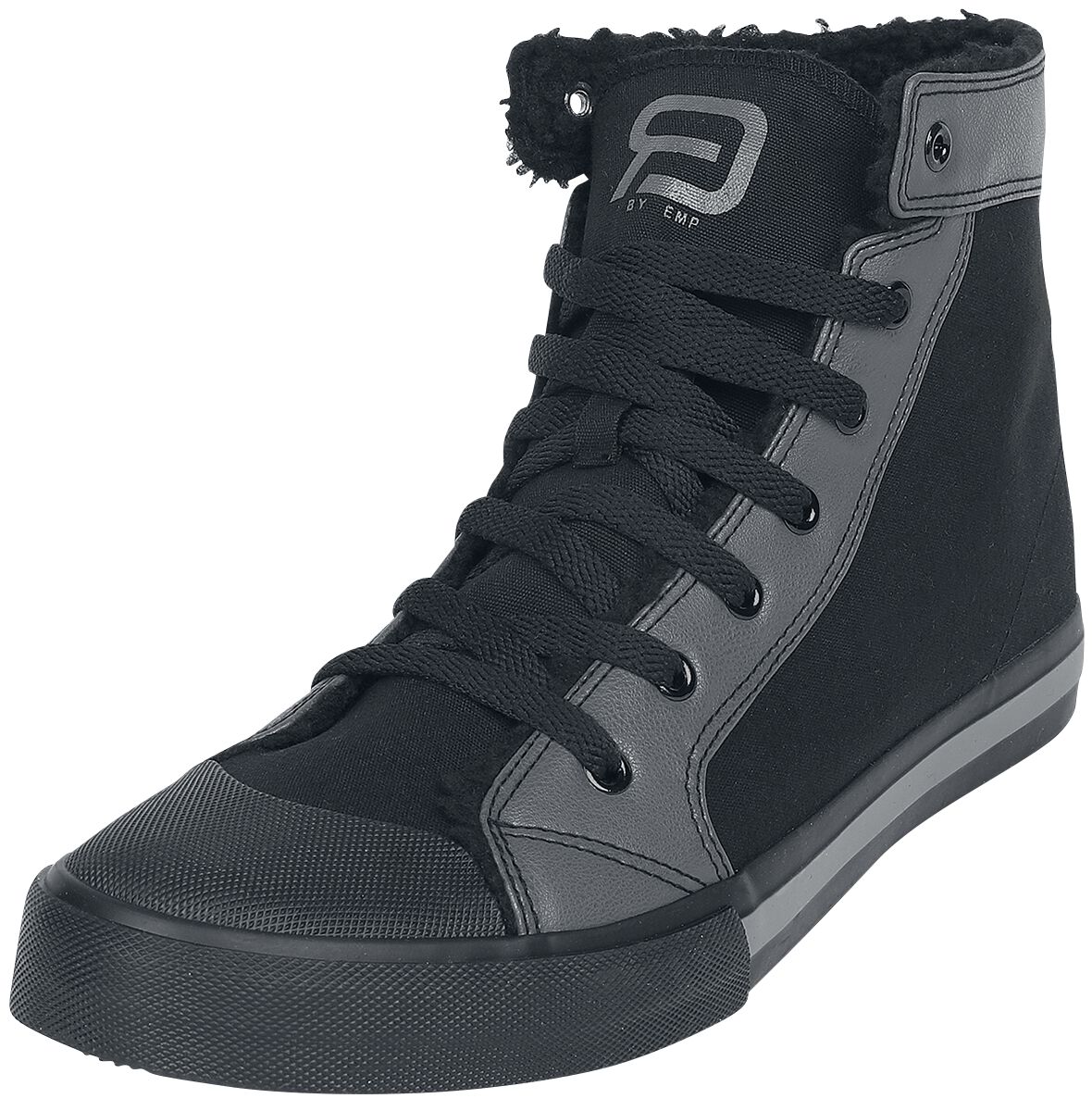 RED by EMP Gefütterte Sneaker Sneaker high schwarz grau in EU43 von RED by EMP