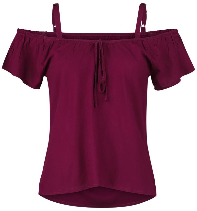 RED by EMP Hang On Loose T-Shirt bordeaux in 3XL von RED by EMP
