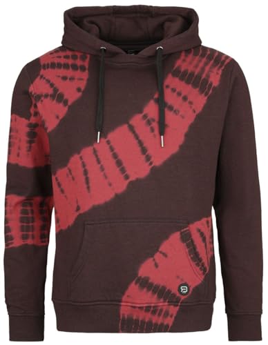 RED by EMP Herren roter Pullover mit Batik Muster L von RED by EMP