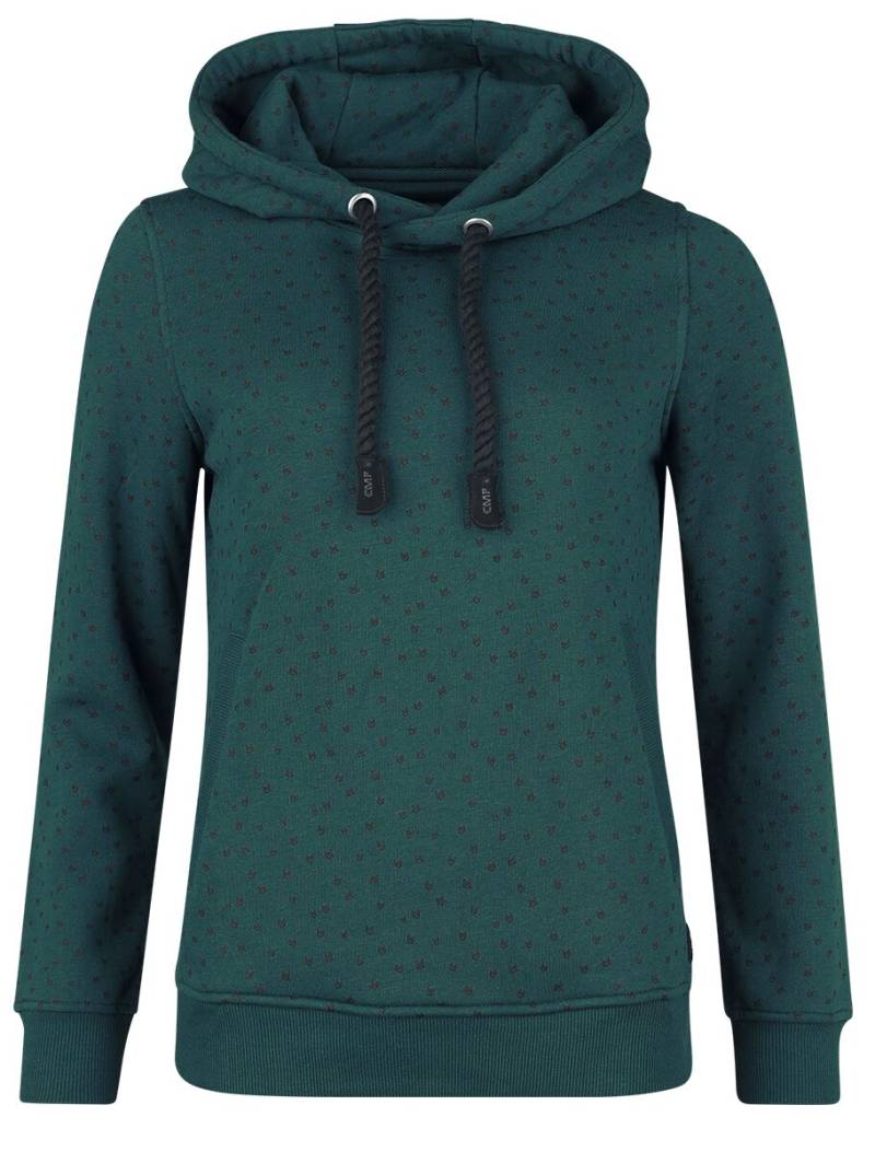 RED by EMP Hoody With Alloverprint Kapuzenpullover dunkelgrün in XXL von RED by EMP