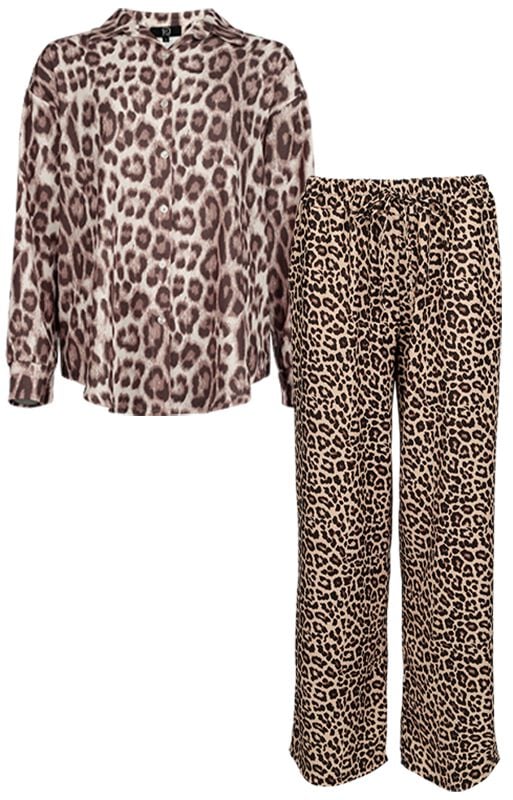 RED by EMP Leo - Bluse & Hose Bundle Bluse leopard in L von RED by EMP