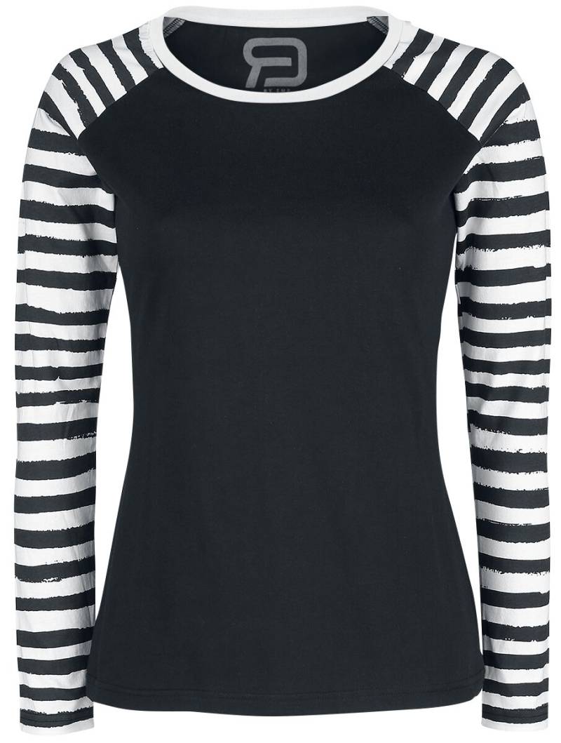 RED by EMP Long Raglan Road Langarmshirt schwarz in S von RED by EMP