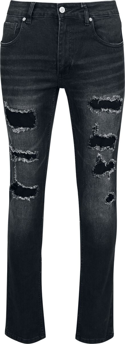RED by EMP Pete Jeans schwarz in W33L34 von RED by EMP